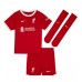 Liverpool Roberto Firmino #9 Hemmaställ Barn 2023-24 Korta ärmar (+ Korta byxor)